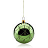 SKIP20D SHINY BAUBLE WITH SCALLOPS GREEN