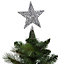 SKIP20D SMALL GLITTERED STAR TREE TOPPER