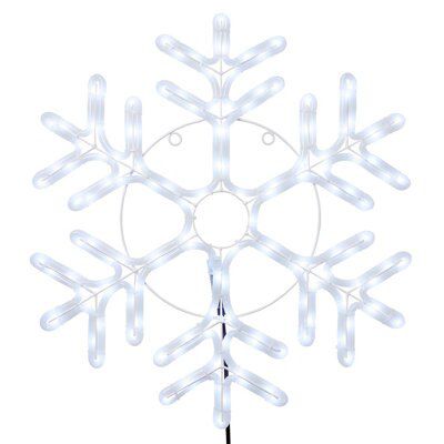 SKIP20D SNOWFLAKE ROPE LIGHT SILHOUTTE