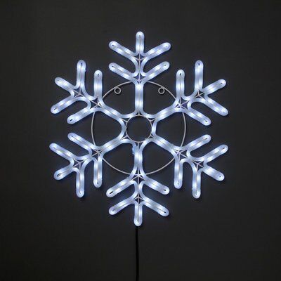 SKIP20D SNOWFLAKE ROPE LIGHT SILHOUTTE