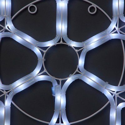 SKIP20D SNOWFLAKE ROPE LIGHT SILHOUTTE