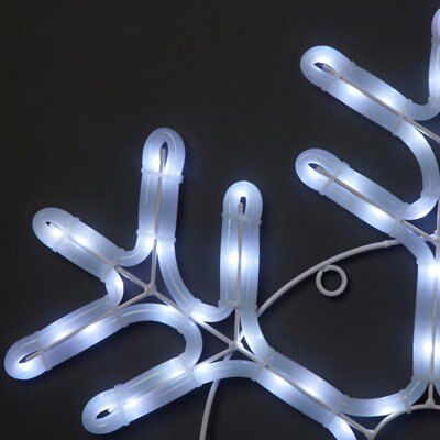 SKIP20D SNOWFLAKE ROPE LIGHT SILHOUTTE