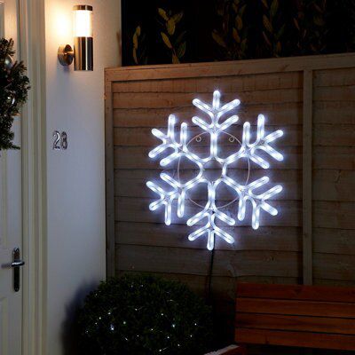 SKIP20D SNOWFLAKE ROPE LIGHT SILHOUTTE
