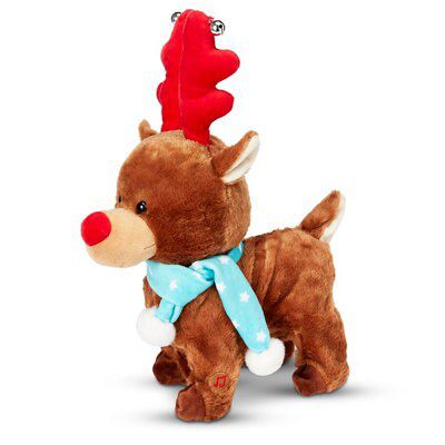 SKIP20D WALKING REINDEER ANIMATION