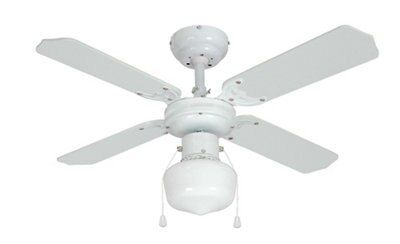 SKIP20PP HOUSTON CEILING FAN WHITE 36IN