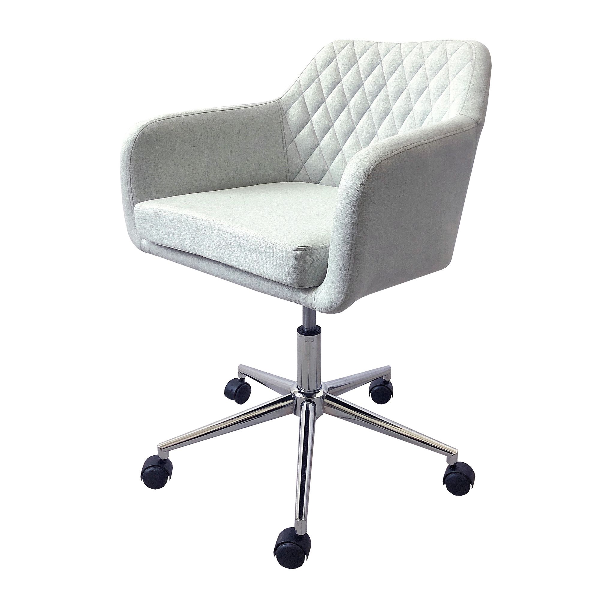 Grey best sale spinny chair