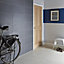 Slate effect Ivory Matt Porcelain Wall & floor Tile, Pack of 6, (L)300mm (W)600mm