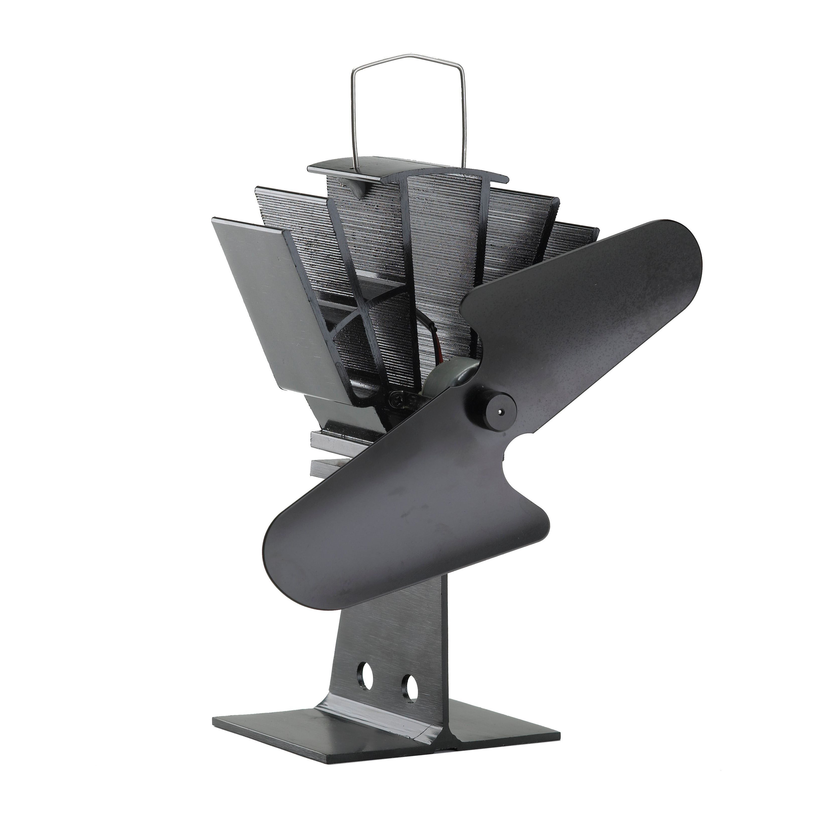 Slemcka Black Stove fan (H)230mm (W)130mm (D)120mm