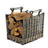 Slemcka Contemporary Log basket (H)380mm (D)280mm