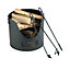 Slemcka Contemporary Storage bucket (H)290mm (D)330mm