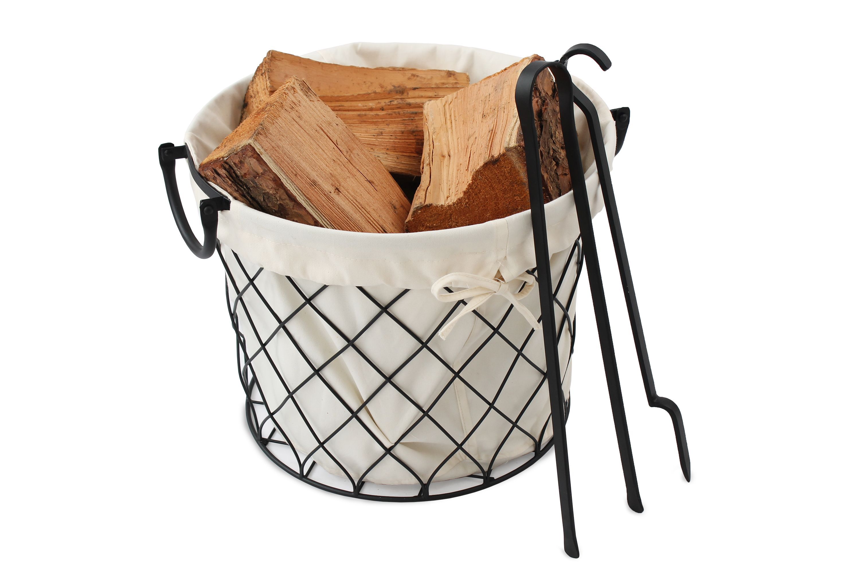 Slemcka Fireside Log basket (H)290mm (D)360mm DIY at B&Q