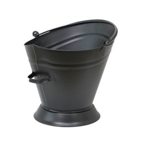 Slemcka Traditional Black Fire bucket (H)390mm (D)420mm