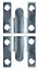 Slotted Pan head Zinc-plated Mirror screw (L)37.5mm