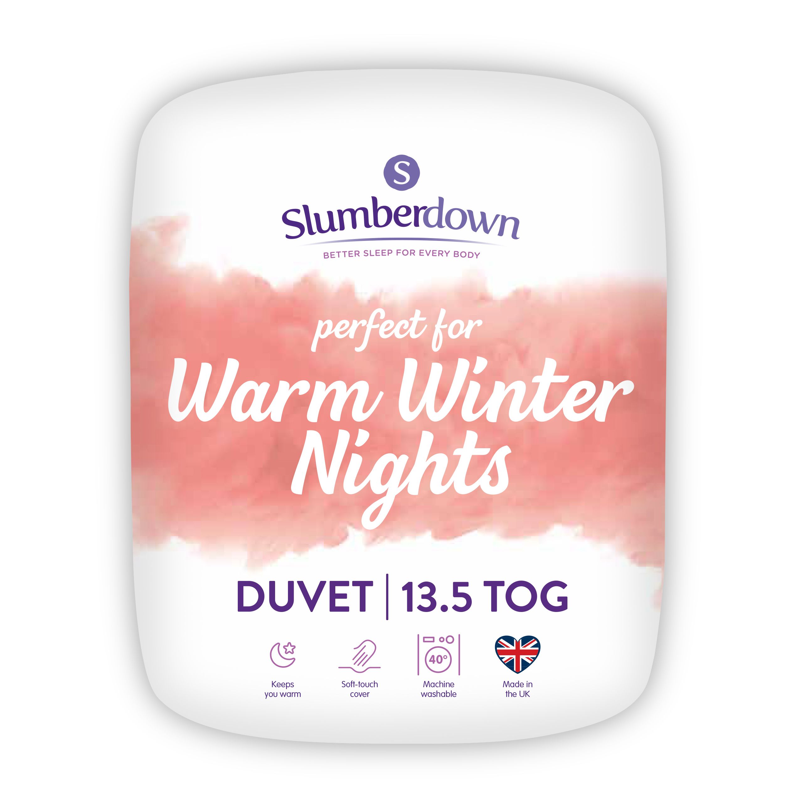 Slumberdown 13.5 tog Warm winter nights Double Duvet