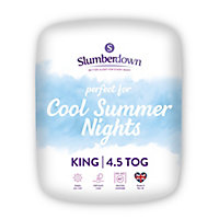 Slumberdown 4.5 tog Summer Cool King Duvet