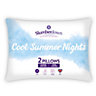 Slumberdown Summer Cool Firm Pillow, Pack of 2