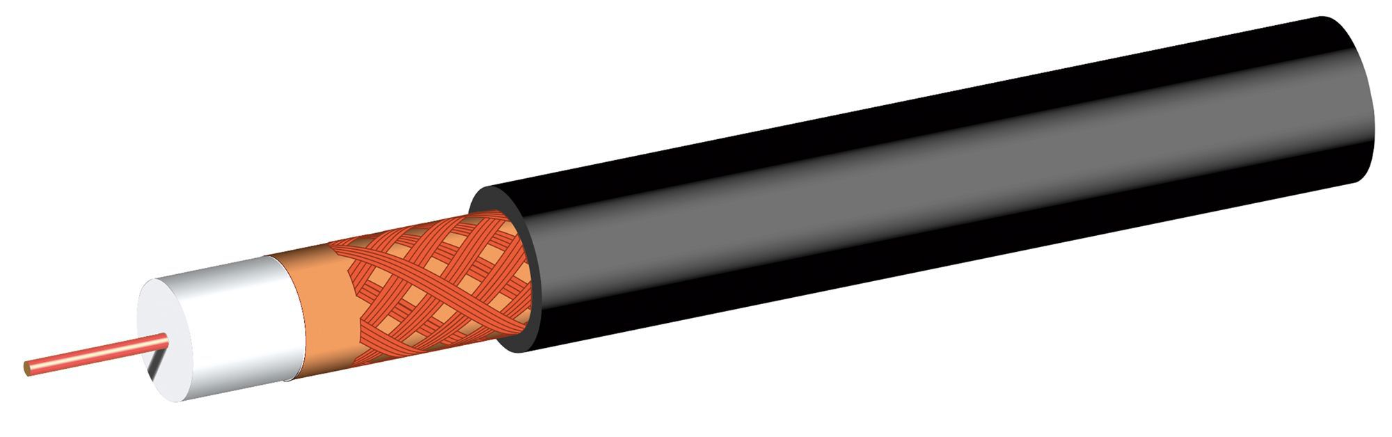 SLX Black Satellite cable, 25m