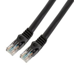 SLX Cat 6 Black Network cable, 10m
