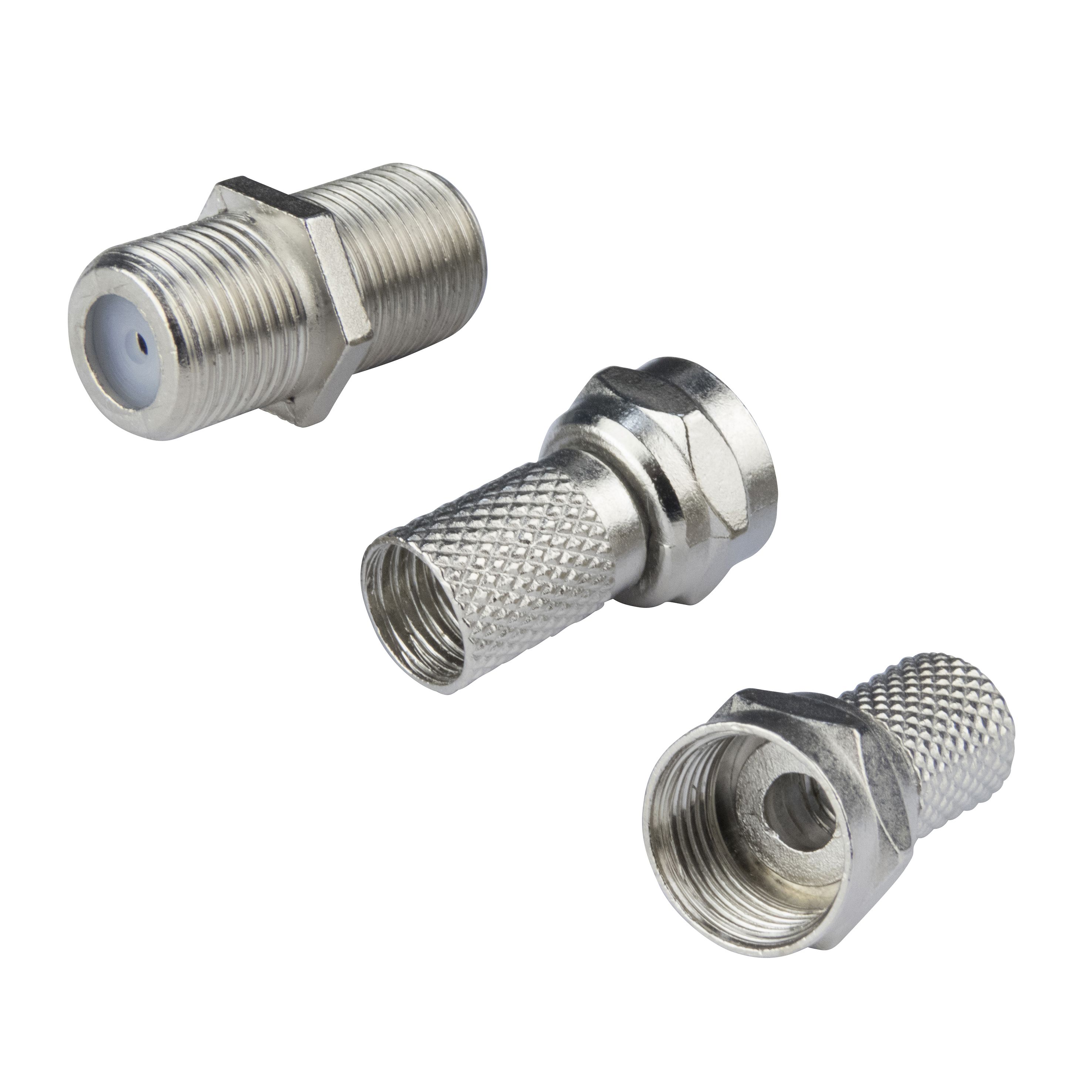 SLX F-plug 0.11m Connector kit, Set of 3 80mm