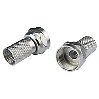 SLX Twist on F-type F connector, Pack of 10