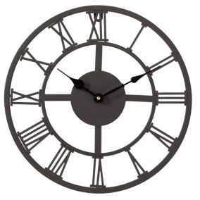 Smart Garden Arundel Contemporary Round Wall-mounted Garden clock