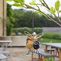 Smart Garden Bumble bee Solar-powered White 4 LED Outdoor String lights