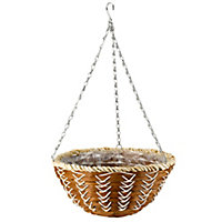 Smart Garden Country braid Hanging basket, 35.5cm
