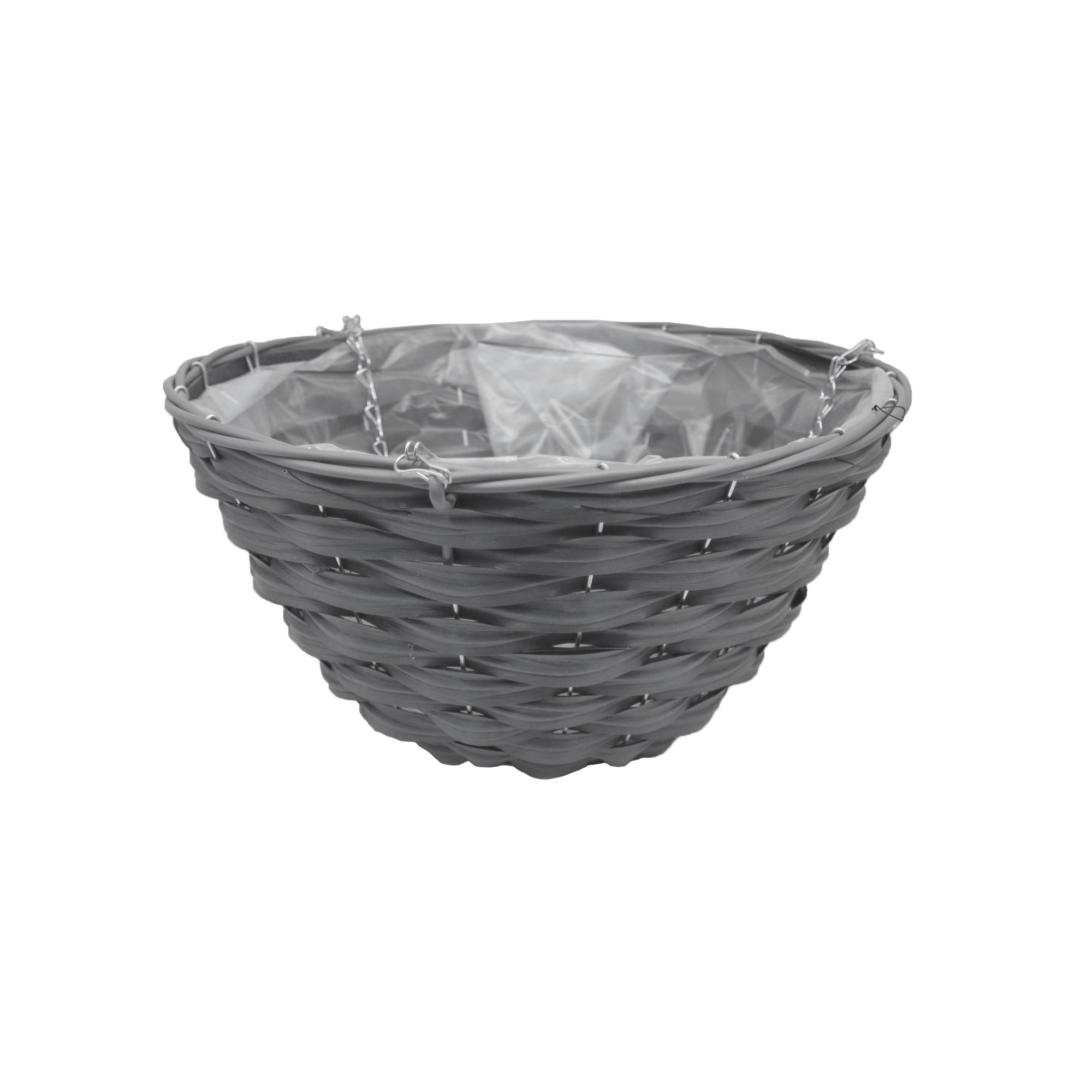 Smart Garden Faux rattan Plastic Hanging basket, 35cm DIY at B&Q