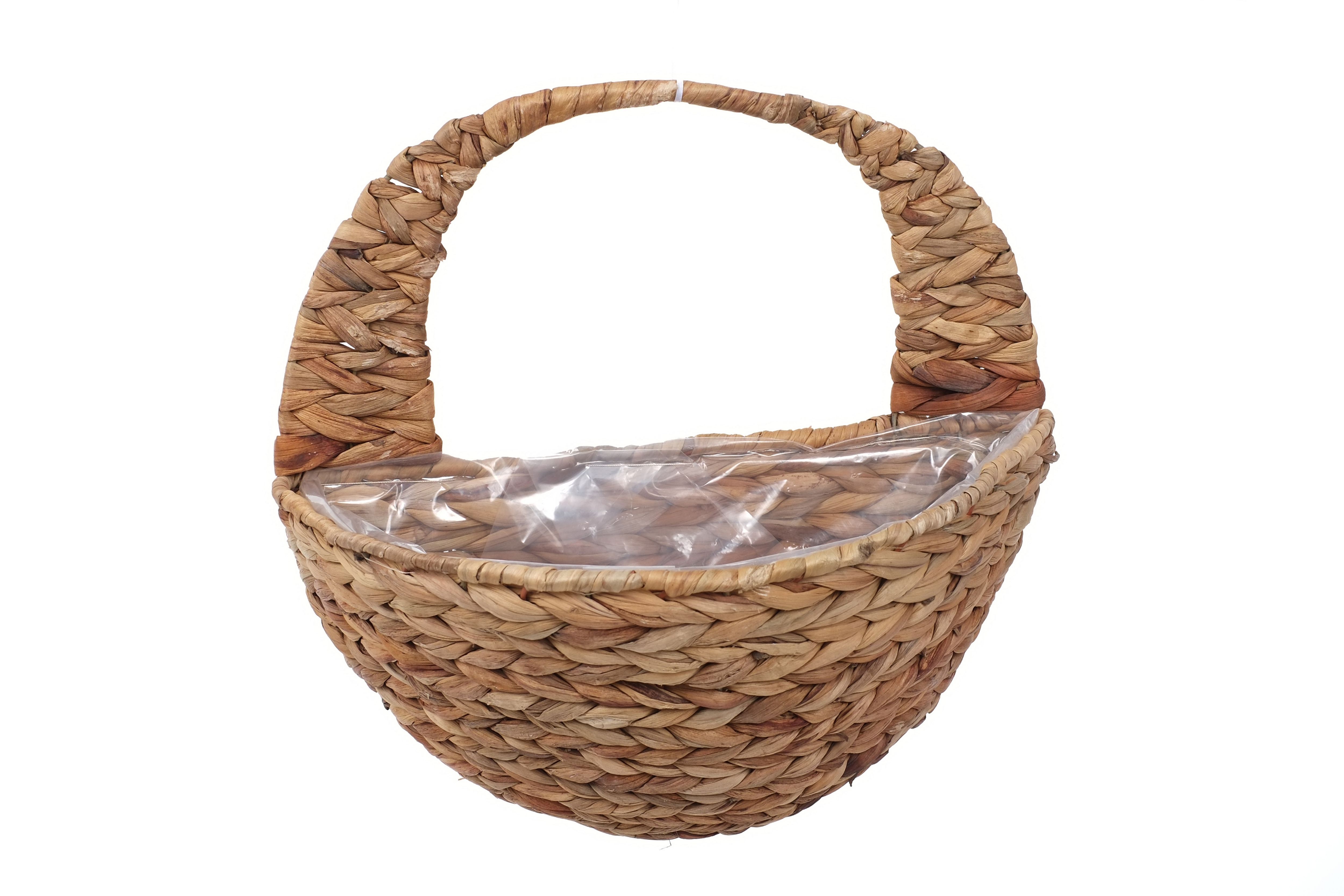 Smart Garden Hyacinth Natural Semi-circle Hanging basket