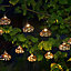 Smart Garden Maroc Lantern Solar-powered Warm white 10 LED Outdoor String lights