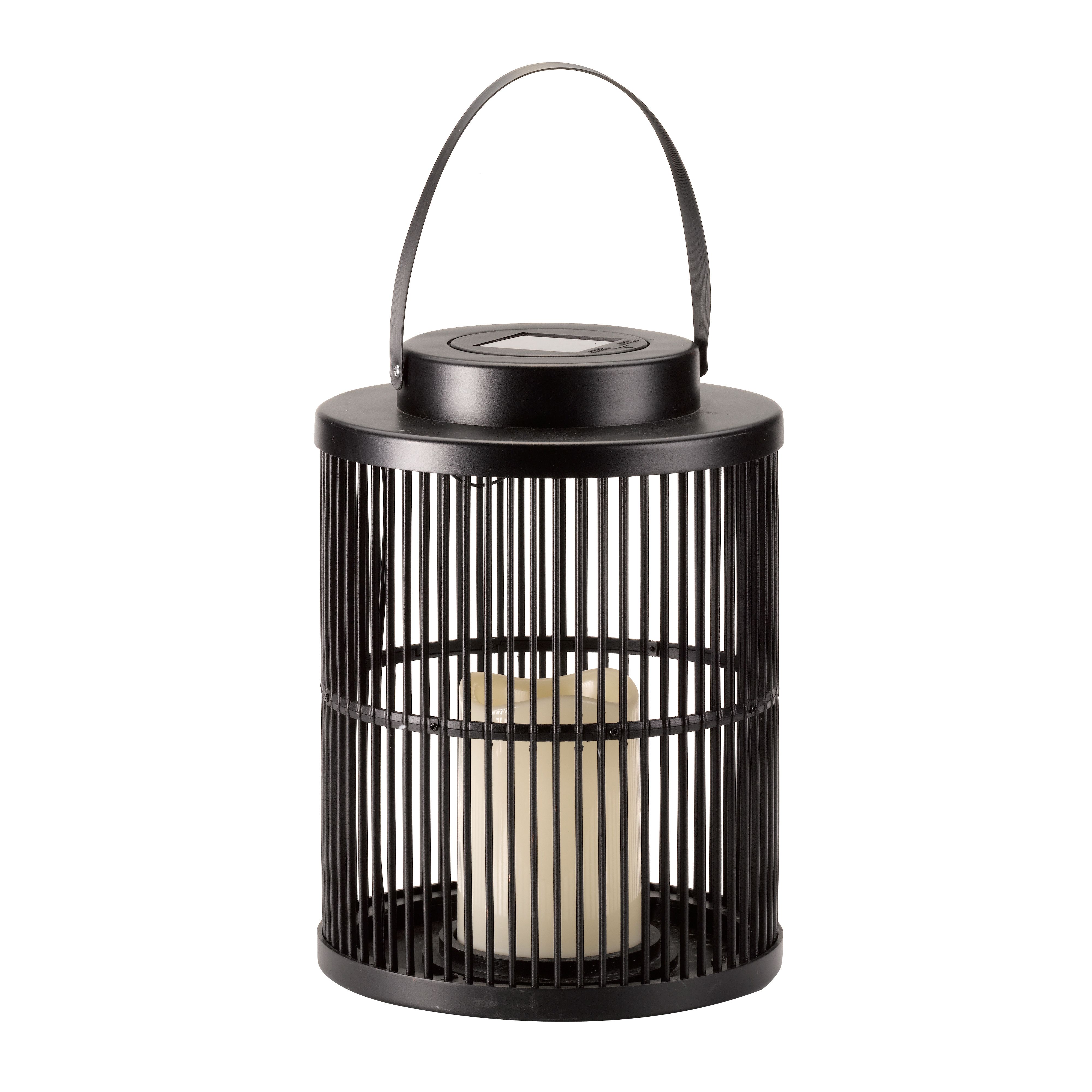 Smart Garden Urbane Black Plastic Solar-powered Outdoor LED Small Lantern