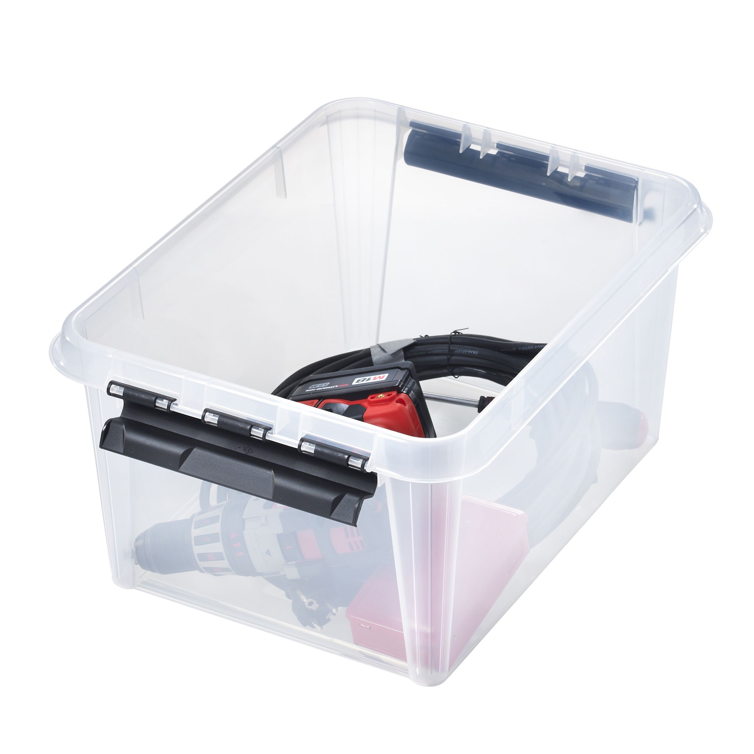SmartStore Classic 14L Small Plastic Stackable Storage box with Lid
