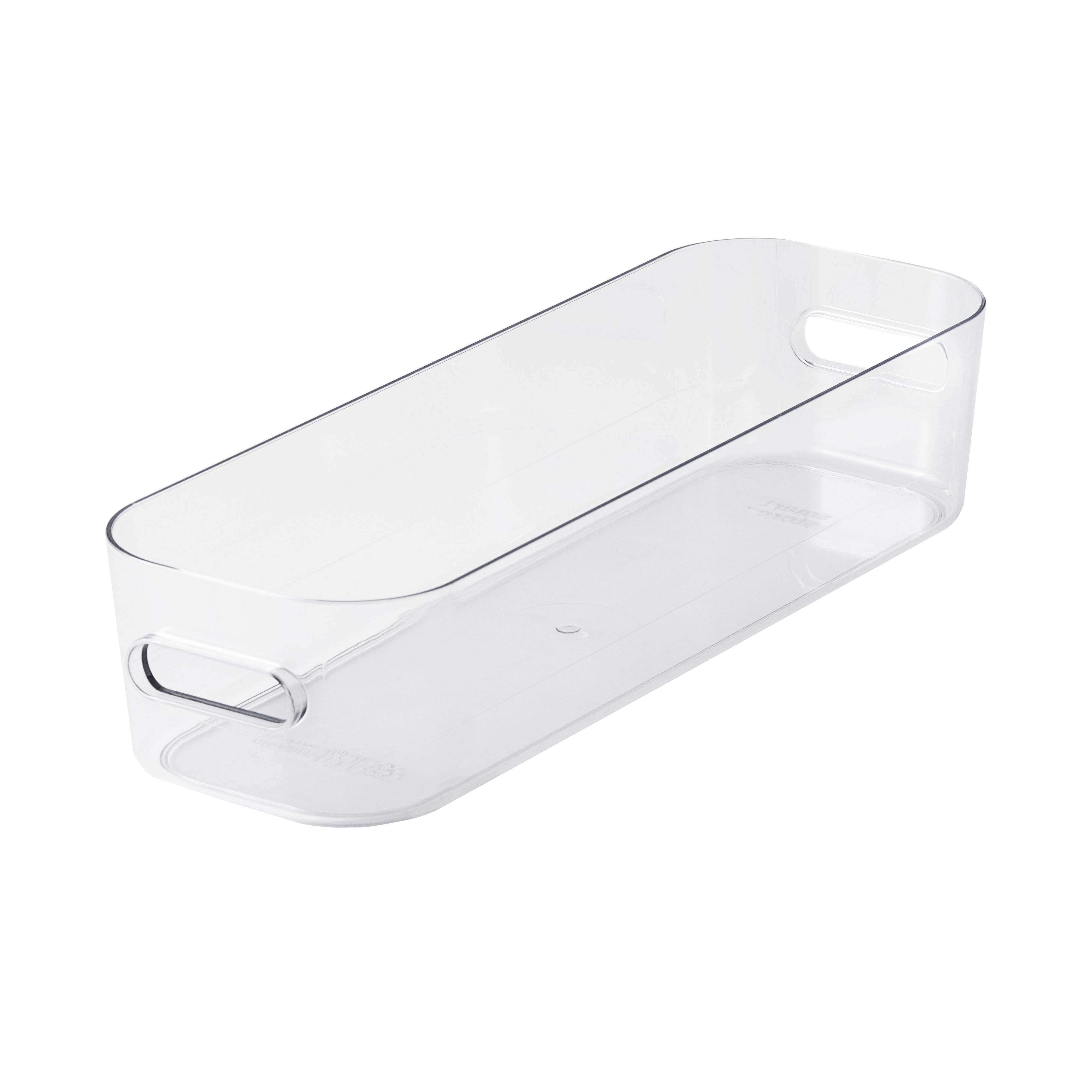 SmartStore Compact Transparent Plastic Stackable Storage crate (H)6cm ...