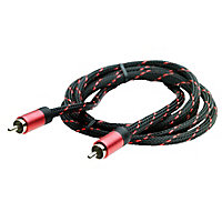 Smartwares Black & red 2 core Speaker cable 1.5m
