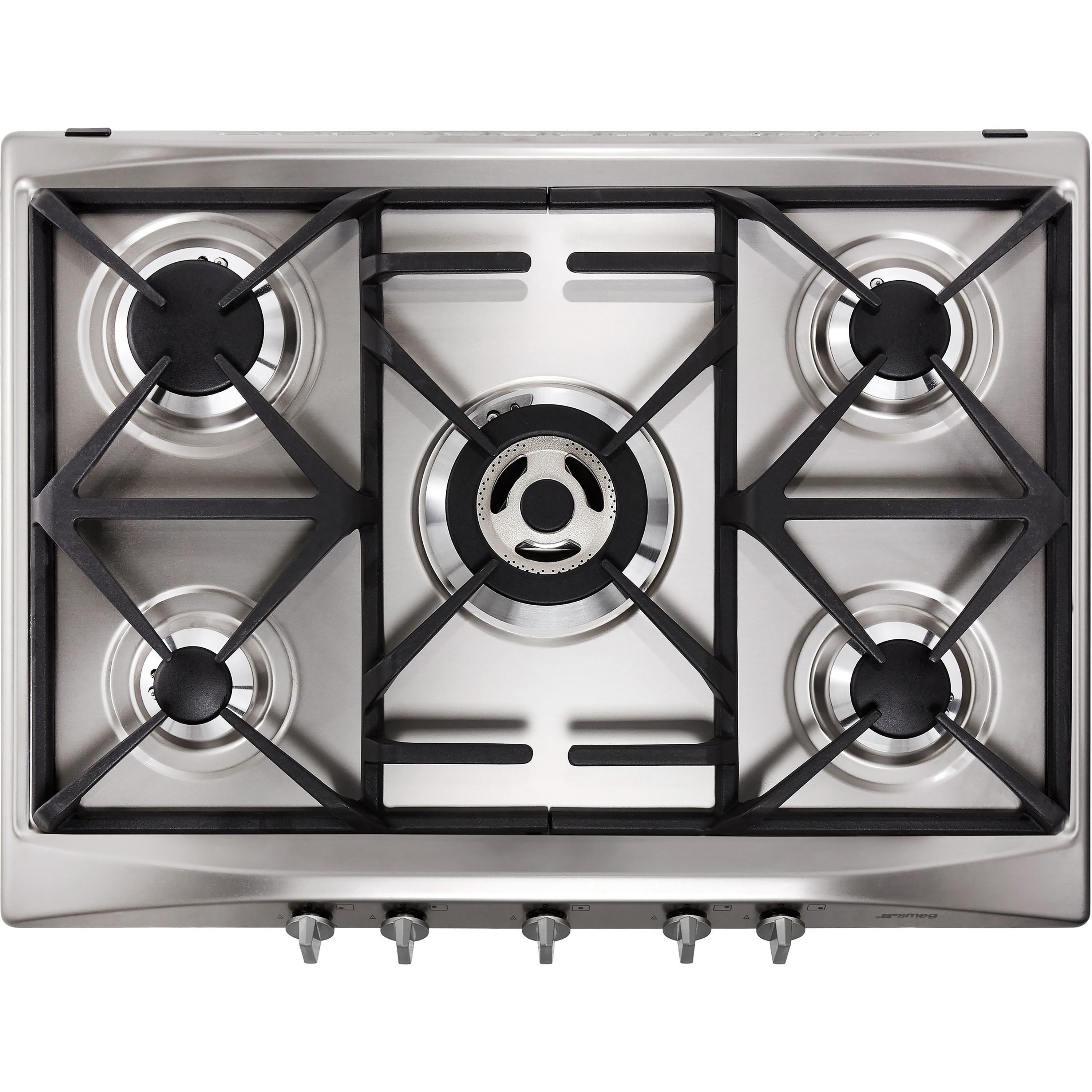 Smeg Cucina SR275XGH2_SS 68.5cm Gas Venting Hob