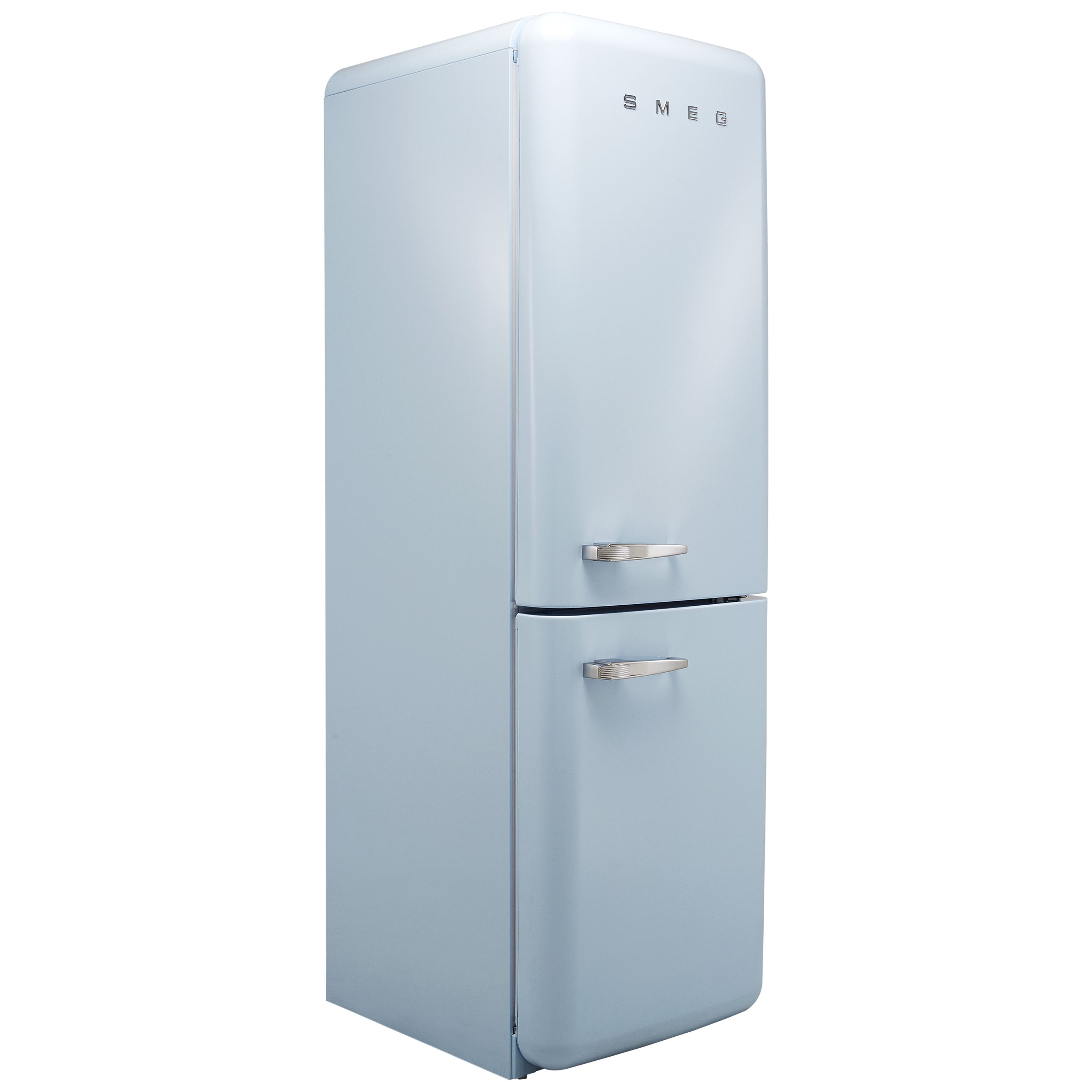 Smeg FAB32RPB5UK_PB 60:40 Freestanding Frost free Fridge freezer - Pastel blue