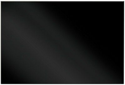 Smeg Gloss Black Glass Splashback, (H)750mm (W)1100mm (T)4mm
