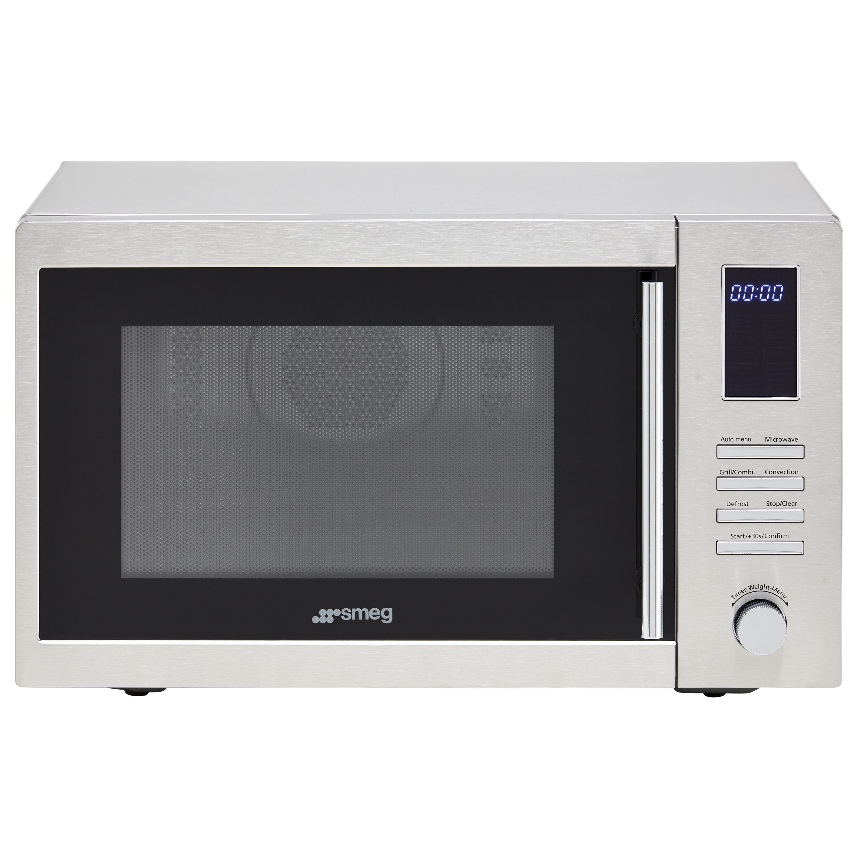 Smeg MOE34CXIUK_SS 34L Freestanding Microwave - Stainless steel