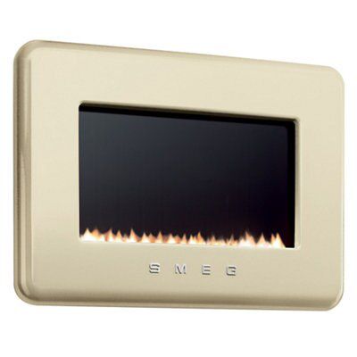 Smeg Retro Cream Gas Fire | DIY at Bu0026Q