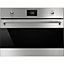 Smeg SF4390MCX Built-in Single Oven with microwave - Stainless steel