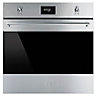 Smeg SF6371X Integrated Single Multifunction Oven - Stainless steel stainless steel effect