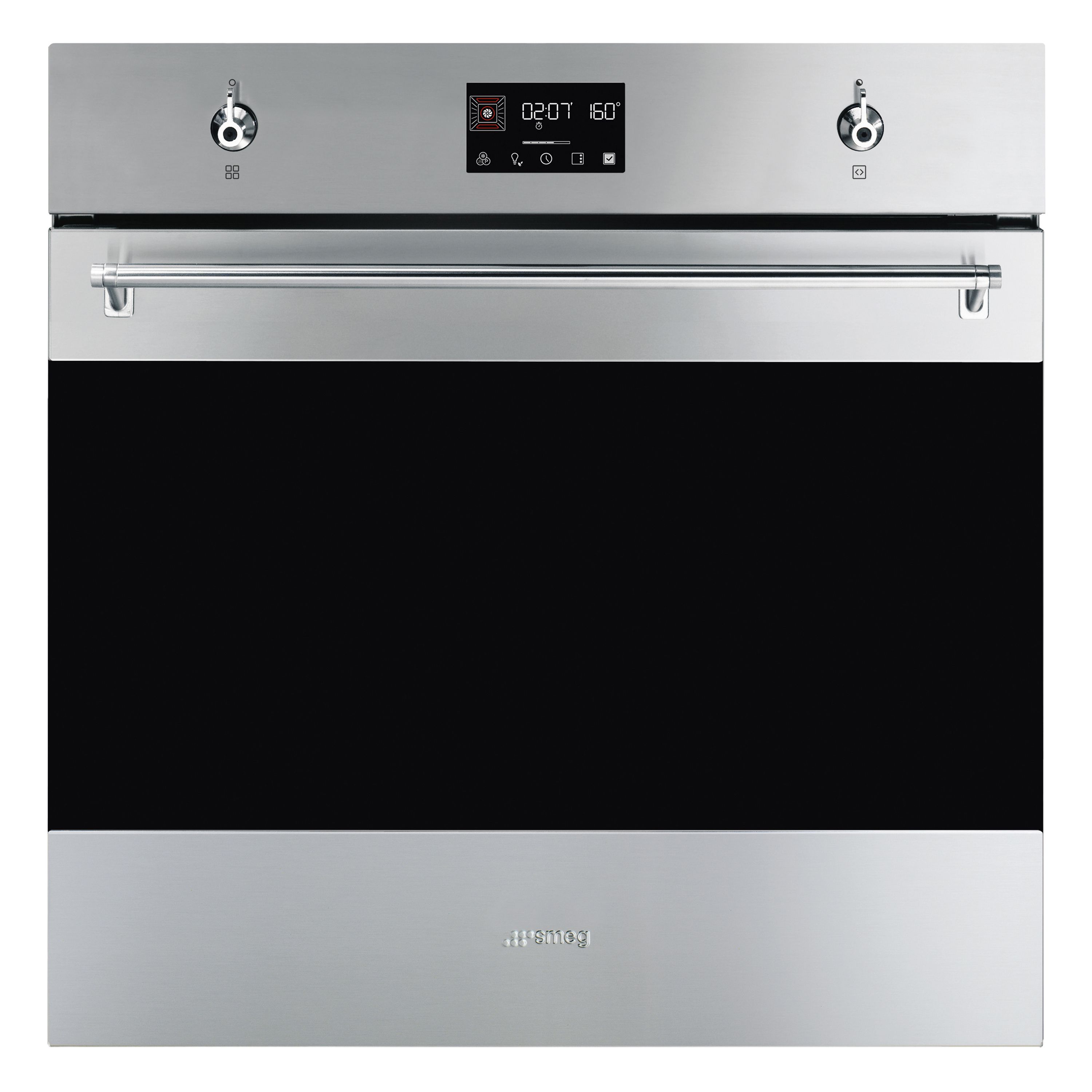 Smeg SO6302TX Built-in Single Multifunction Oven - Stainless steel effect