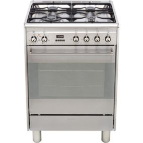 Smeg SUK61MX9 60cm Single Multifunction Cooker with Gas Hob