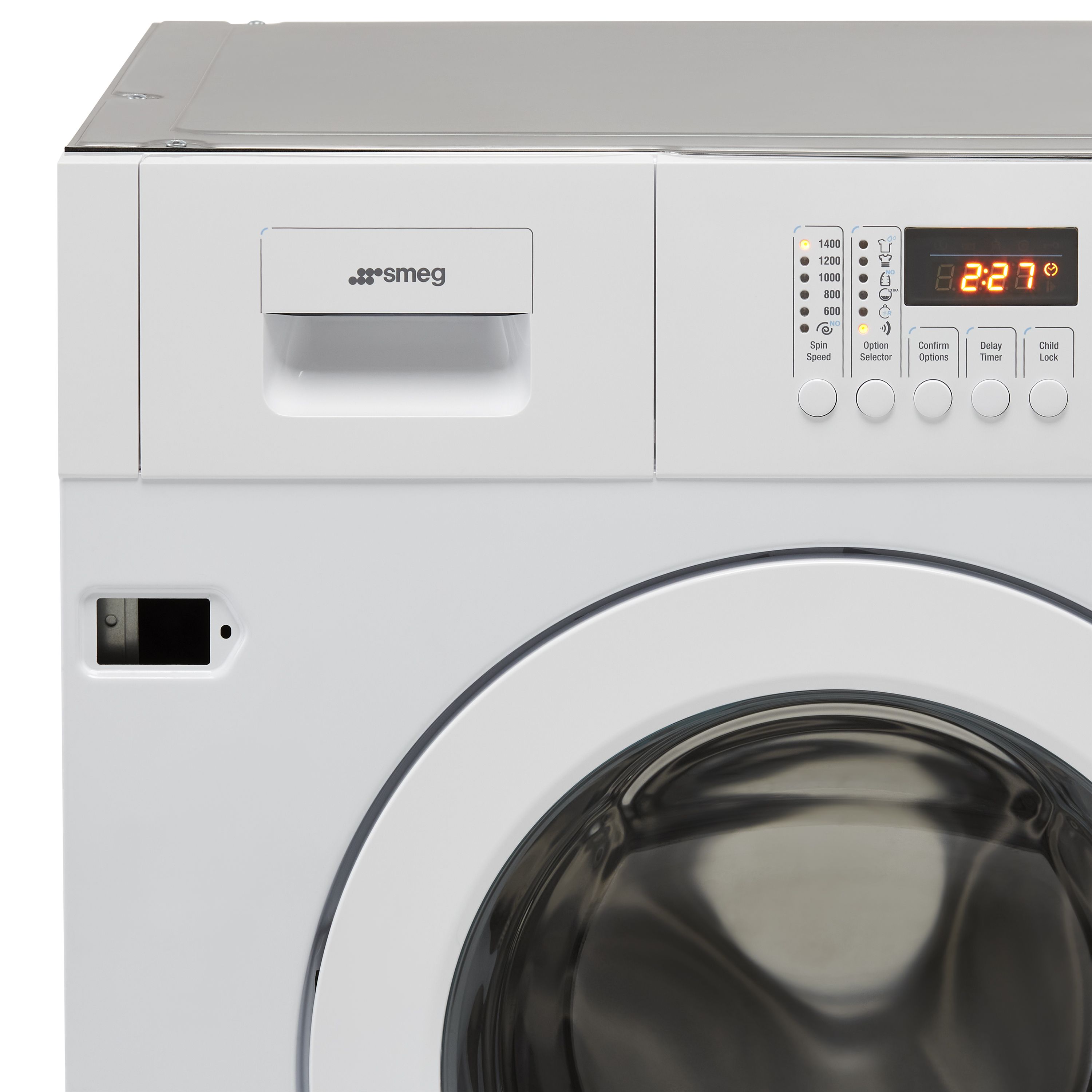 Smeg WMI147C 7kg Built-in 1400rpm Washing machine - White