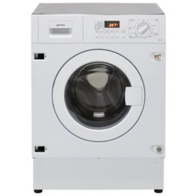 Smeg WMI147C White Built-in 1400rpm Washing machine, 7kg