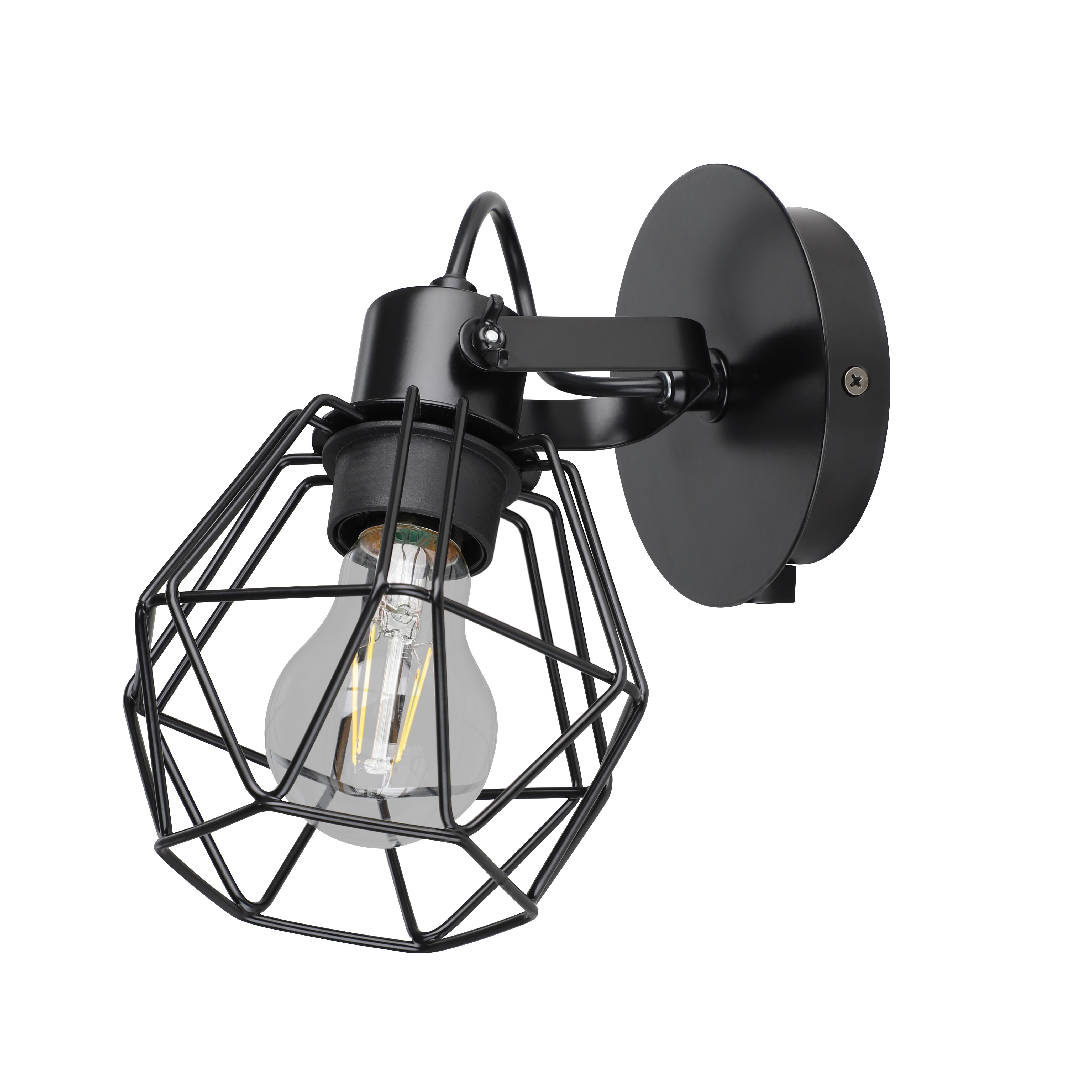 Smertrio Plate Matt Black Spotlight