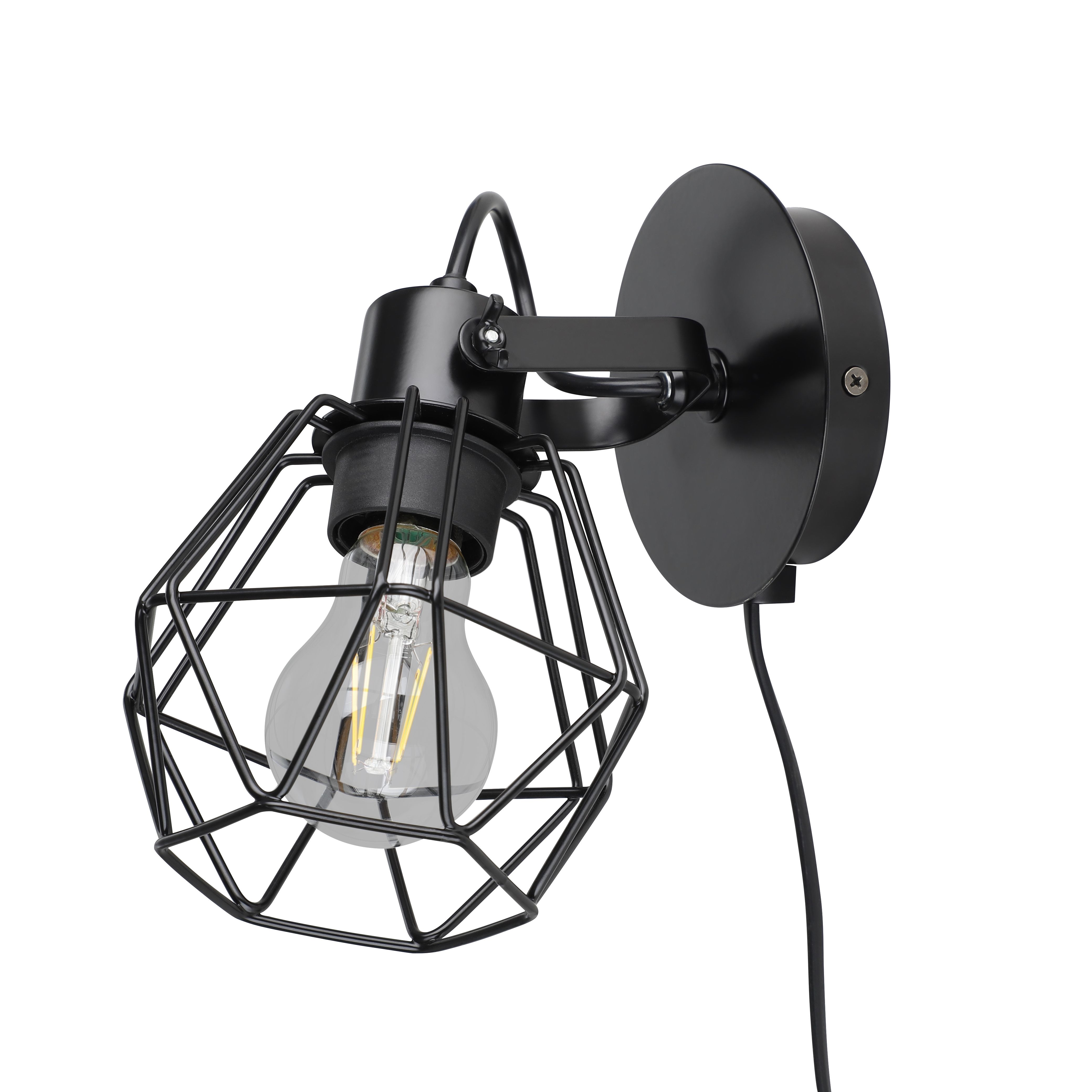 Smertrio Plate Matt Black Spotlight
