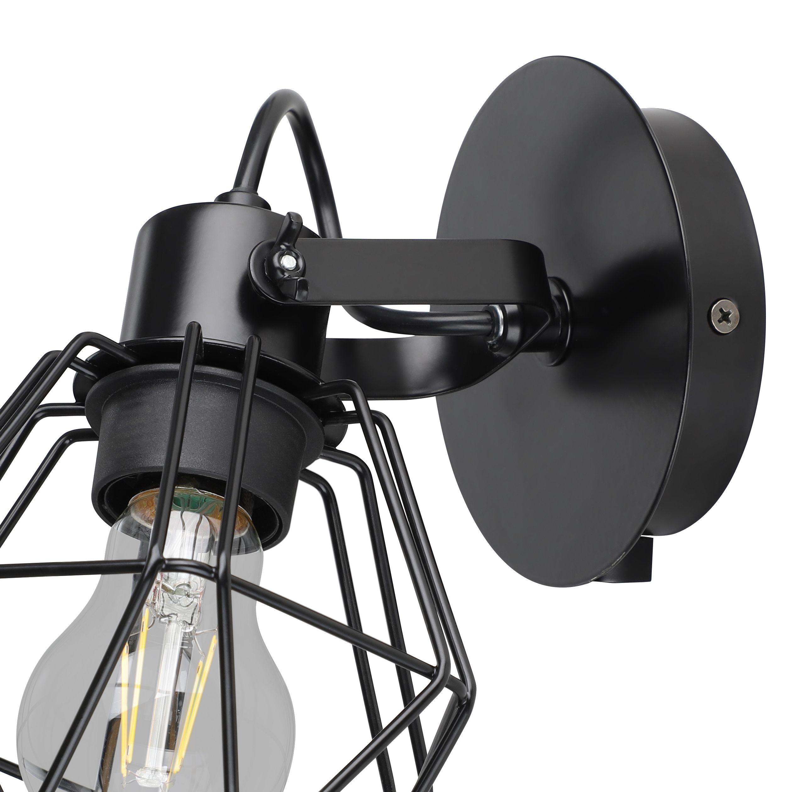 Smertrio Plate Matt Black Spotlight