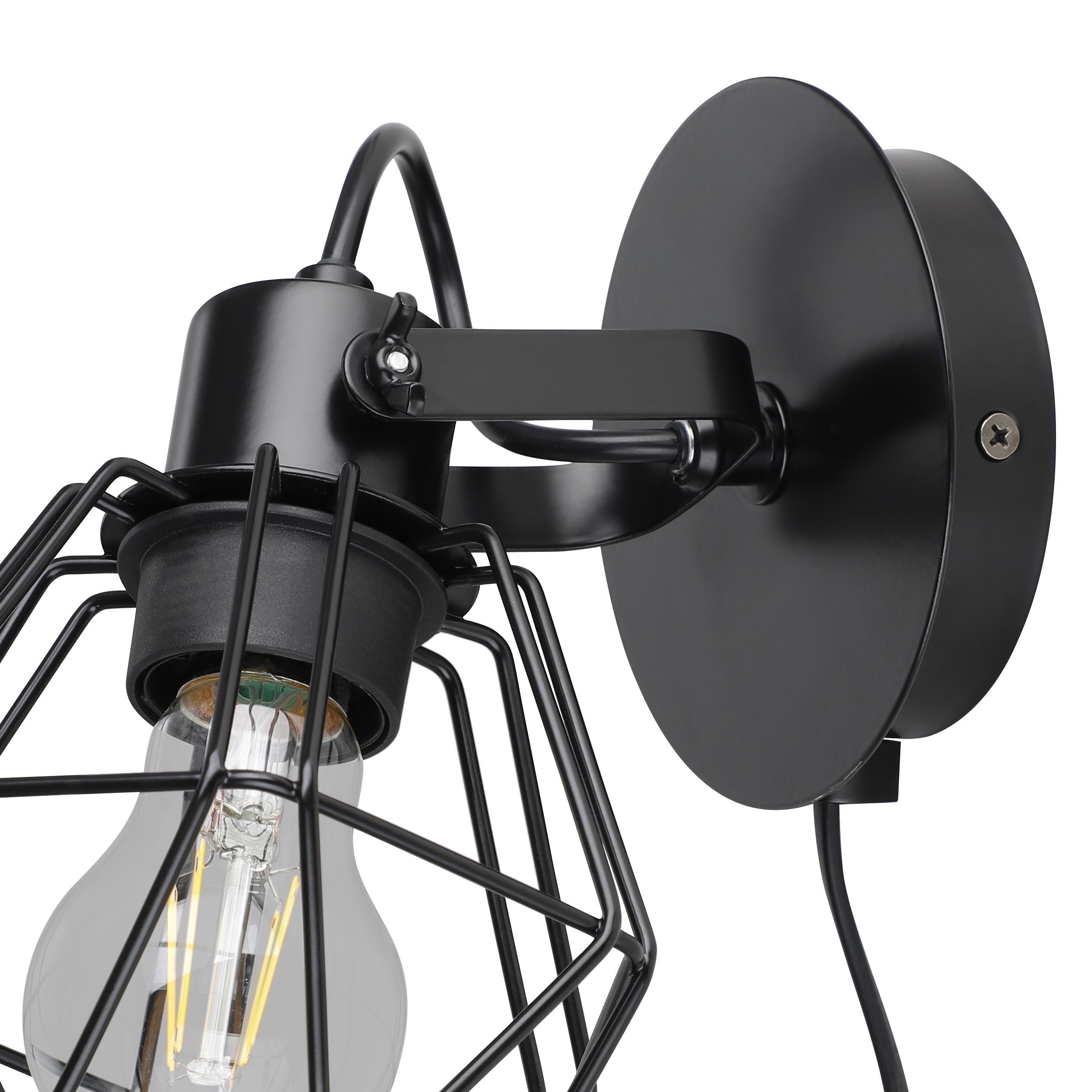 Smertrio Plate Matt Black Spotlight