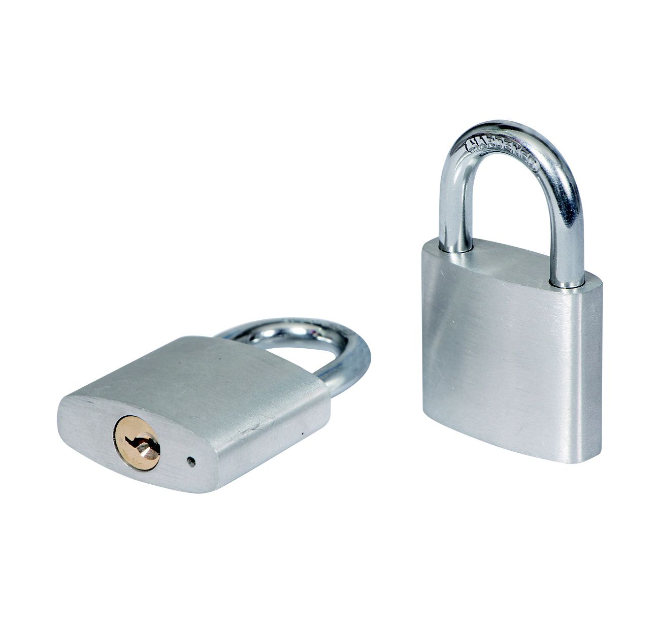 Smith & Locke Aluminium Open shackle Padlock (W)40mm, Pack of 2